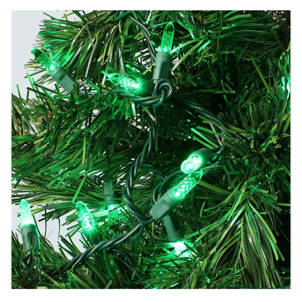 Green LED String Lights - Picture 3 of 6